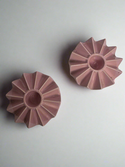 Vtg. Candle Holders (2)
