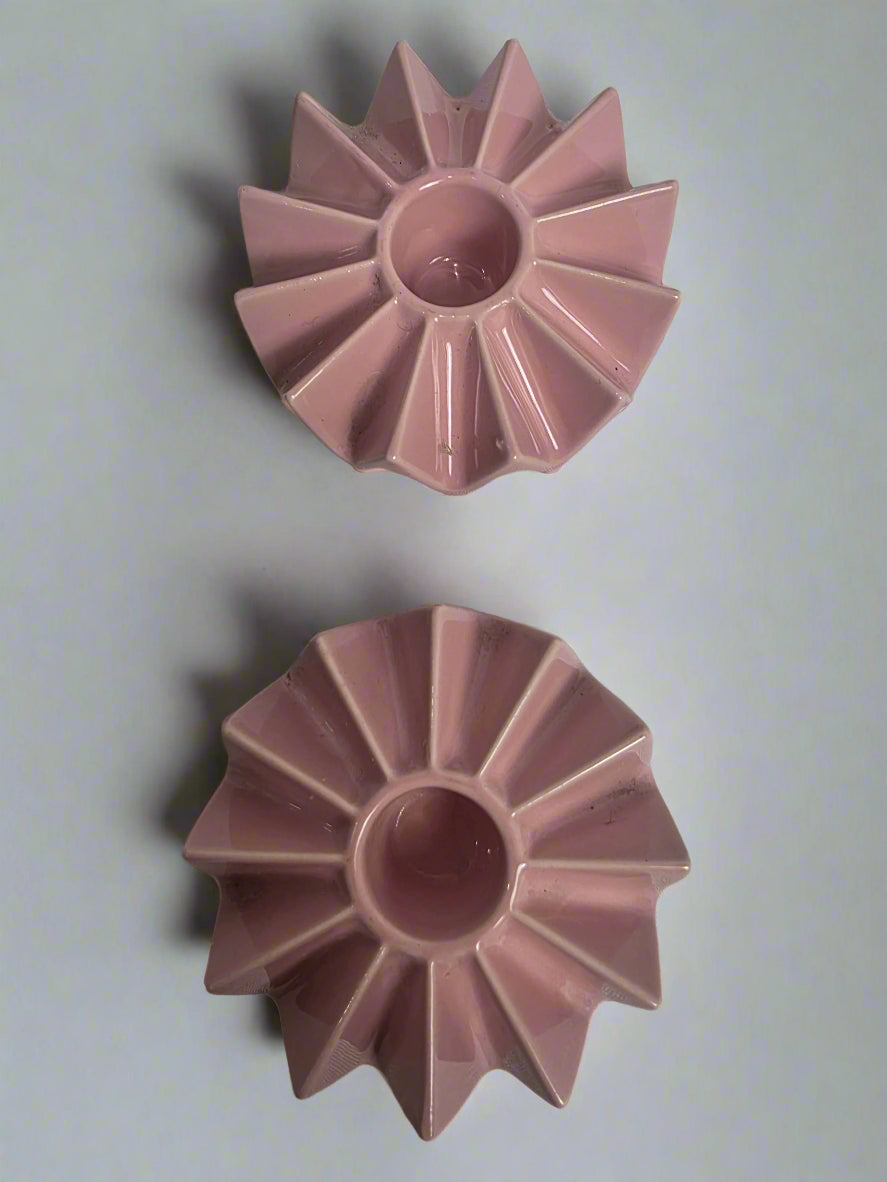 Vtg. Candle Holders (2)