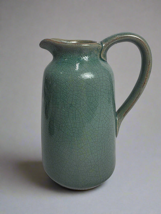 Vtg. Raku Pitcher