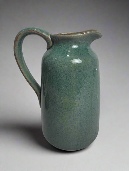 Vtg. Raku Pitcher