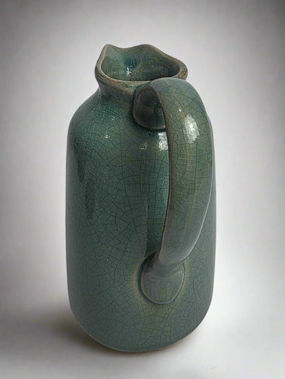 Vtg. Raku Pitcher