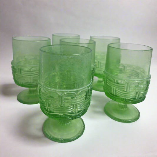 Vtg. Glasses (6) CSHW