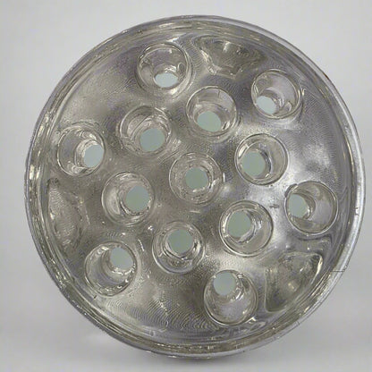 Vtg. Crystal Flower Frog