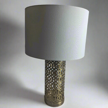 Vtg. Brass Lamp