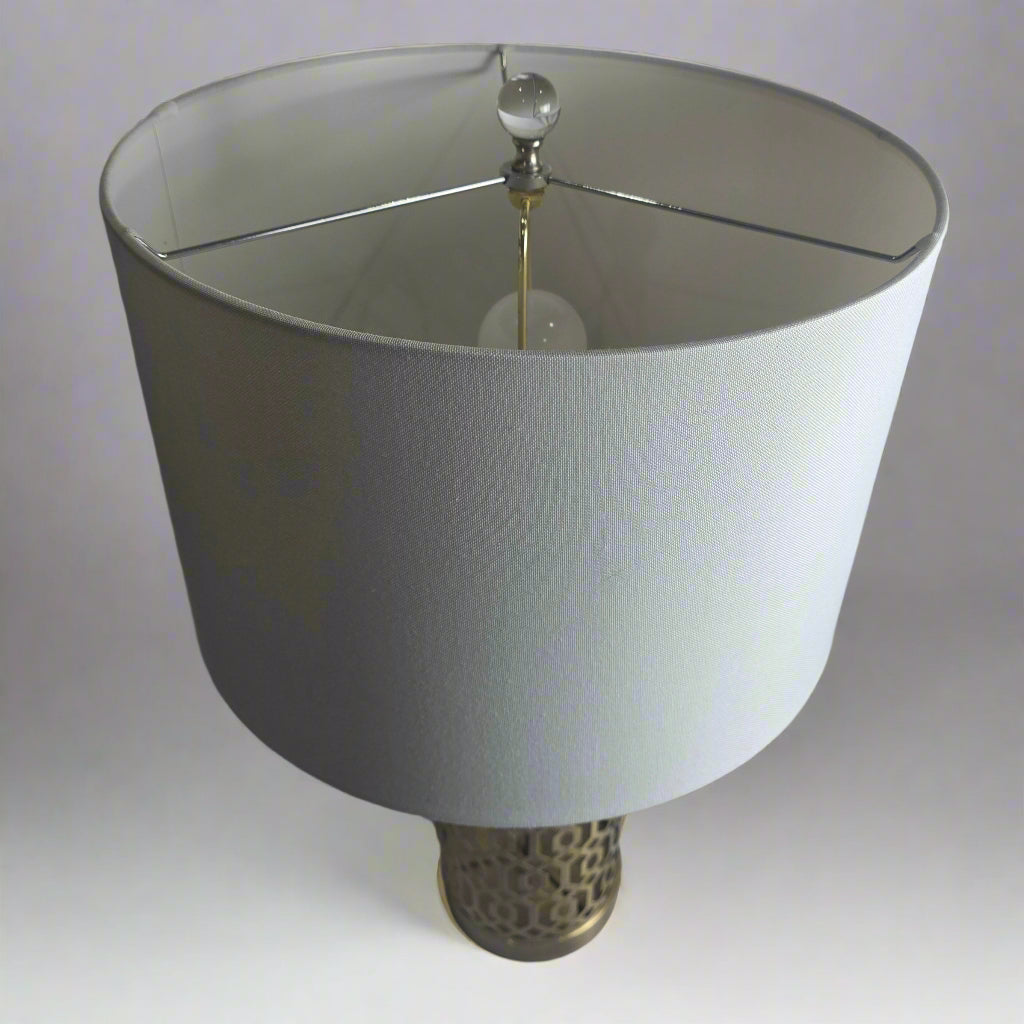 Vtg. Brass Lamp