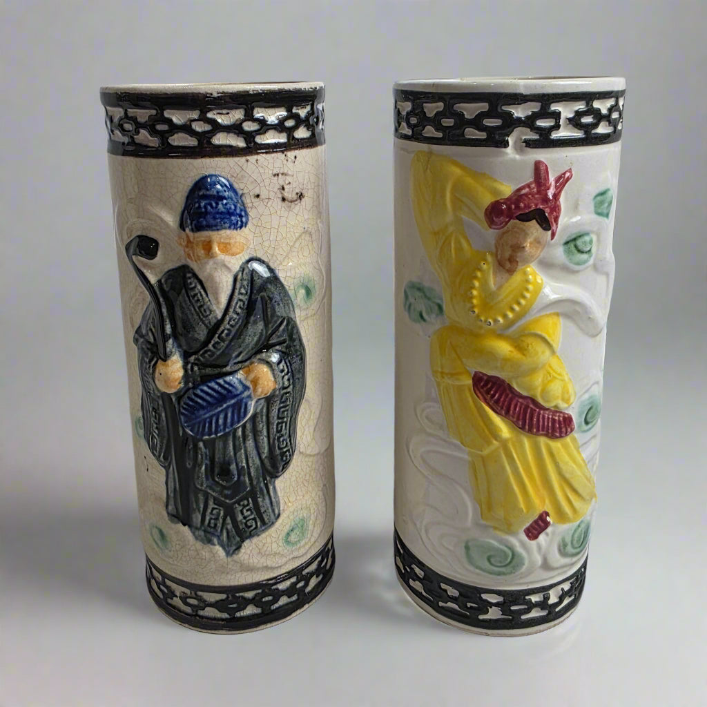 Vtg. Tiki Set - Japan