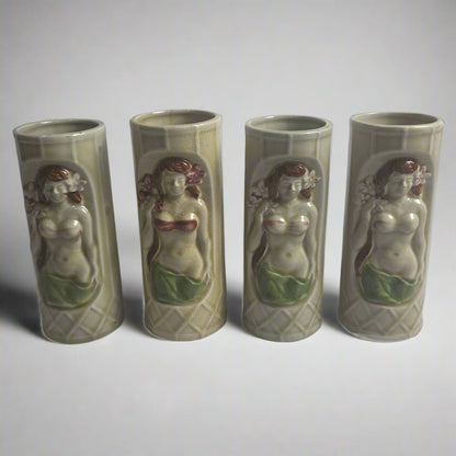 Vtg. Tiki Set - hula (4)