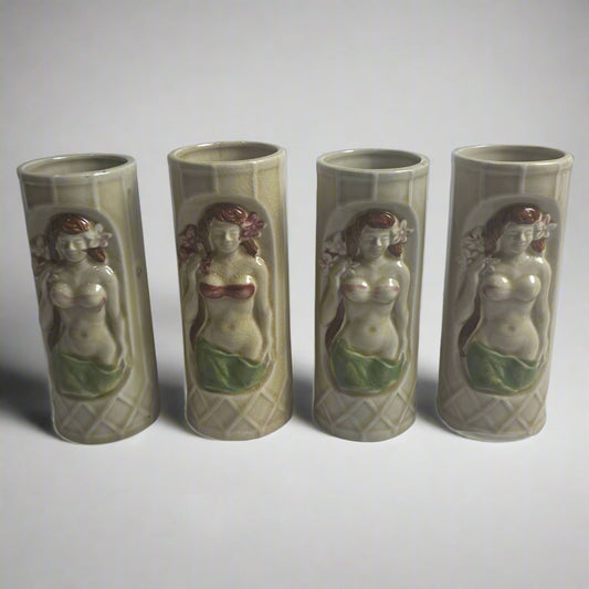 Vtg. Tiki Set - hula (4)