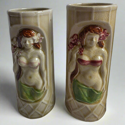 Vtg. Tiki Set - hula (4)