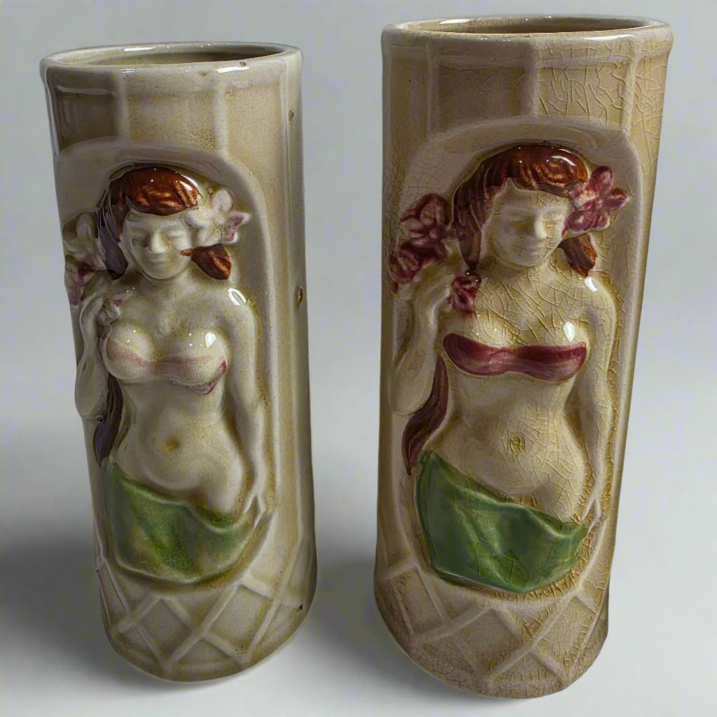 Vtg. Tiki Set - hula (4)
