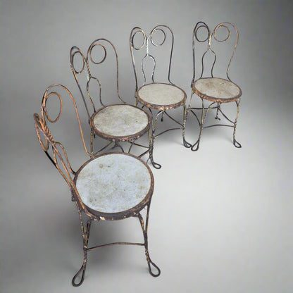 Vtg. Parlor Chair Set