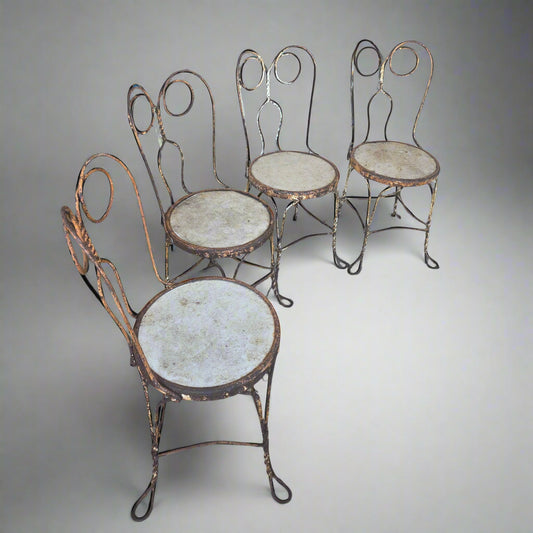 Vtg. Parlor Chair Set