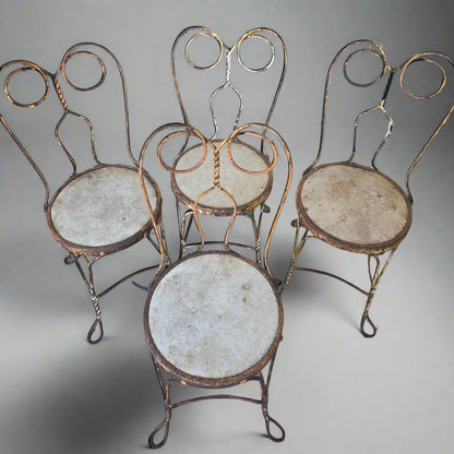 Vtg. Parlor Chair Set