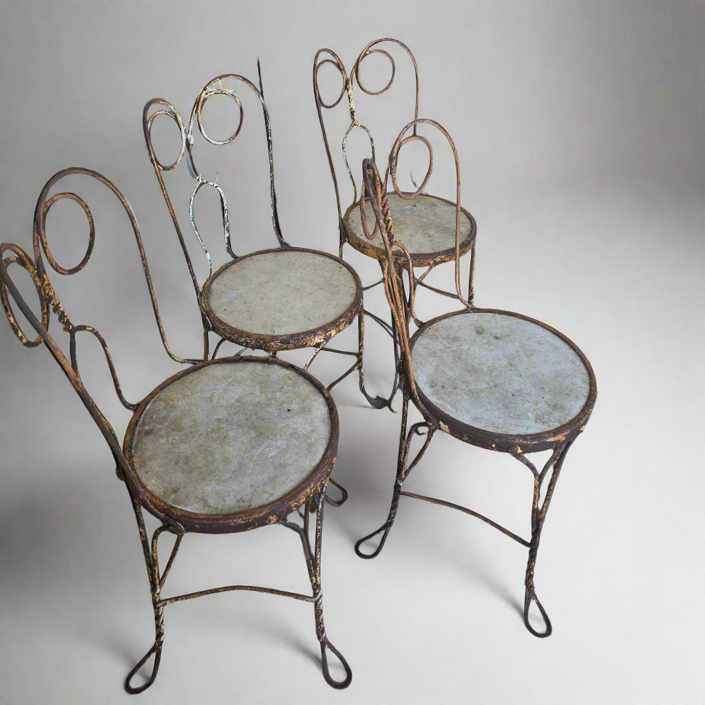 Vtg. Parlor Chair Set