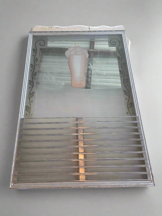 Vtg. Ice Cream Sign CS