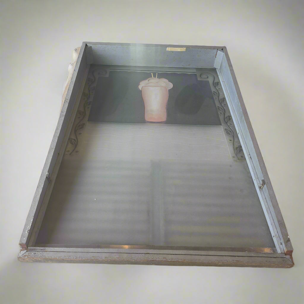 Vtg. Ice Cream Sign CS