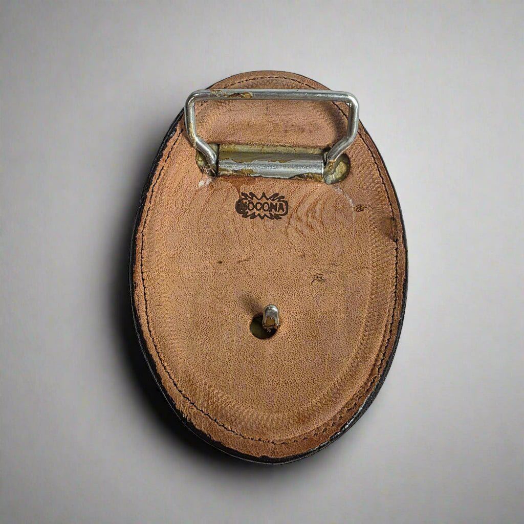 Vtg. Leather Buckle