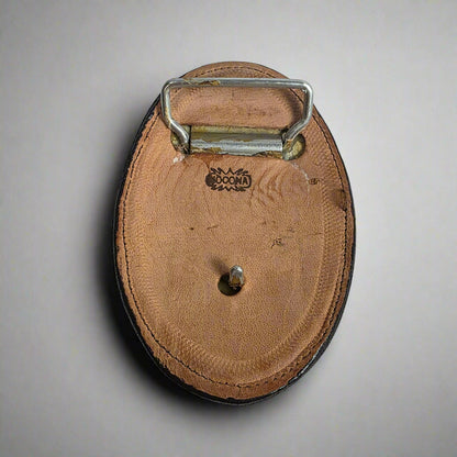 Vtg. Leather Buckle