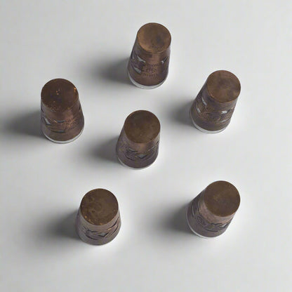 Vtg. Shot Glasses (6)