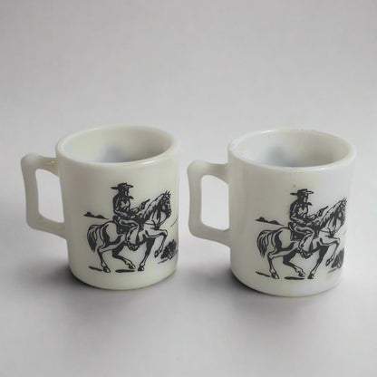 Vtg. Hopalong Cassidy Cups (2)
