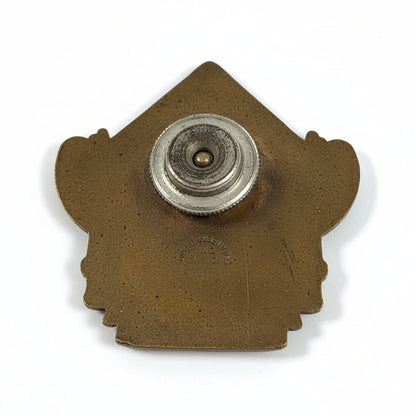 Vtg. Railway Brooch (gold)