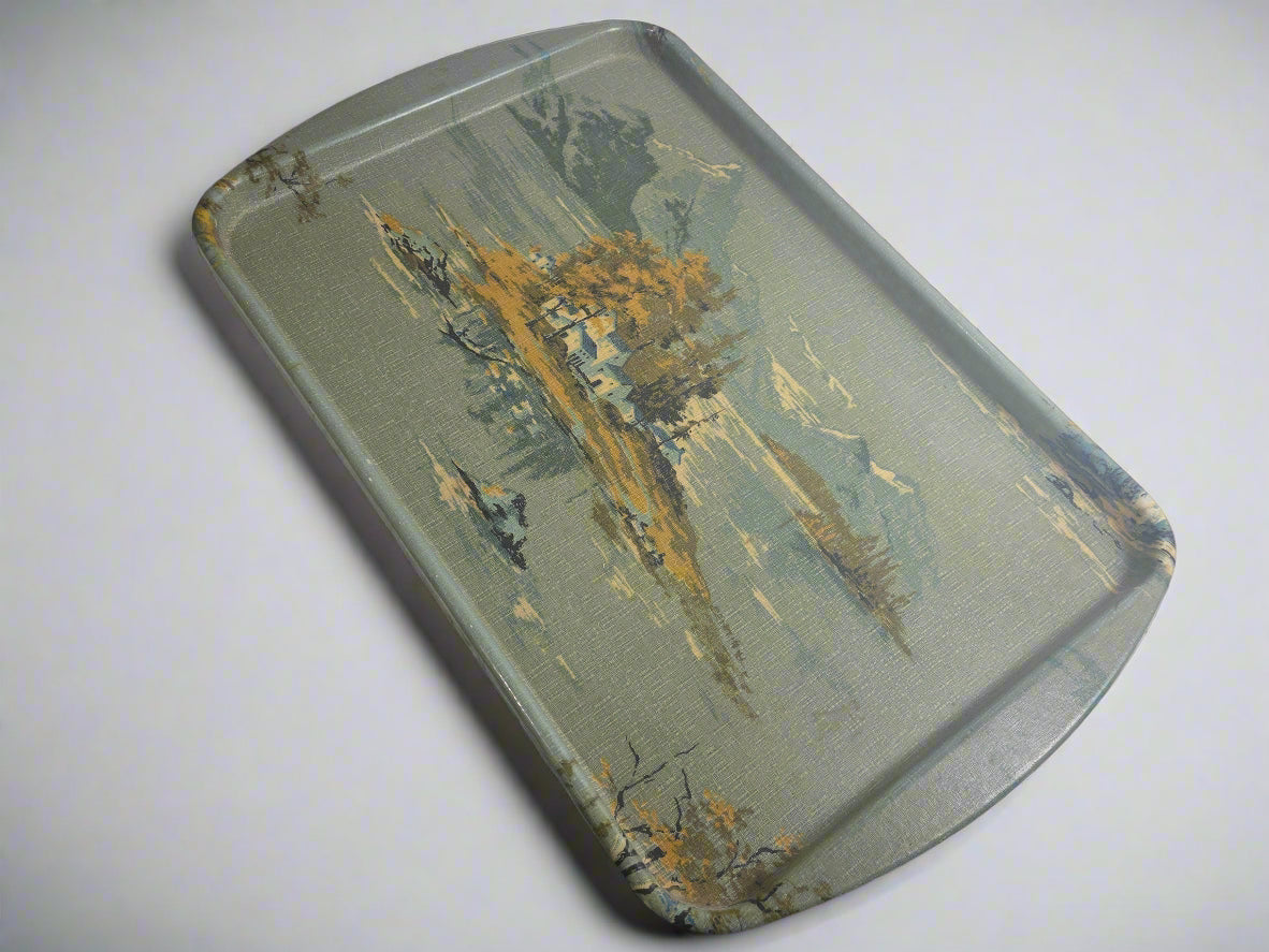 Vtg. House Tray