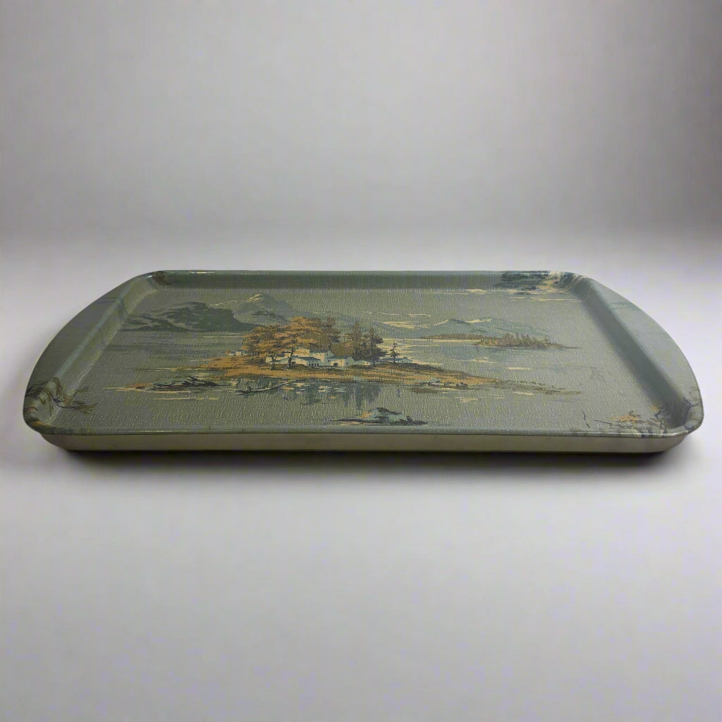 Vtg. House Tray