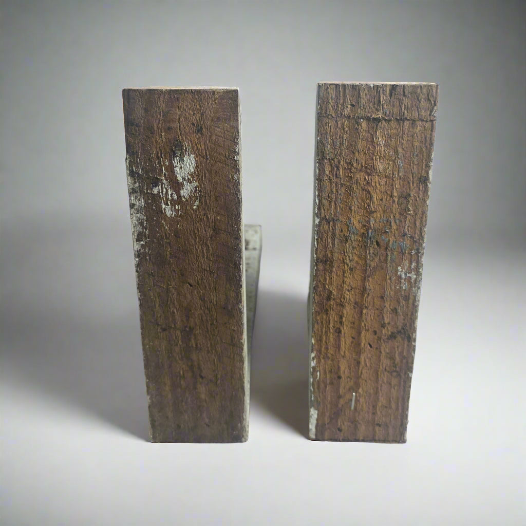 Vtg. Wood Corbels (2)