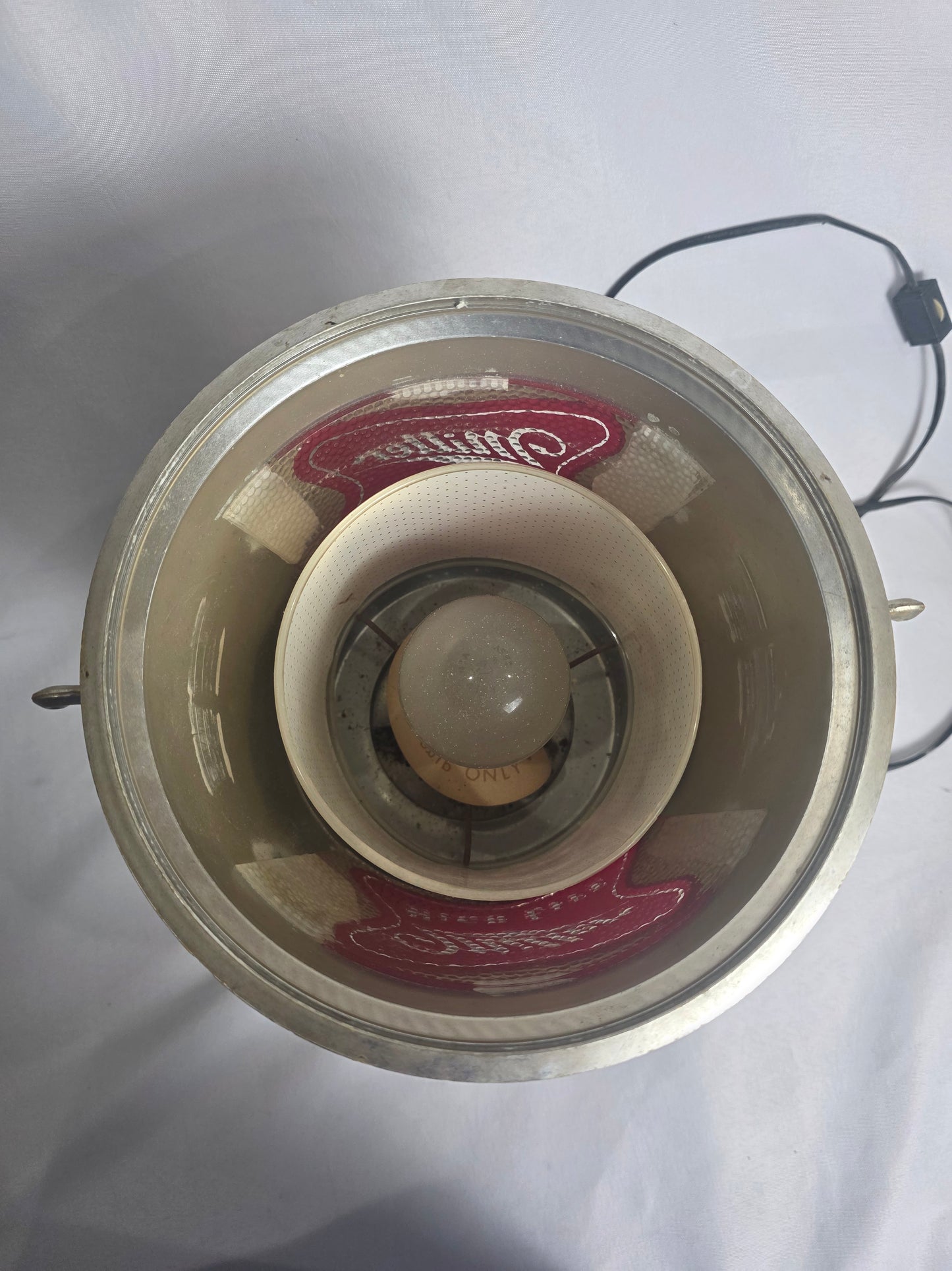 Vtg. MHL Bucket Lamp