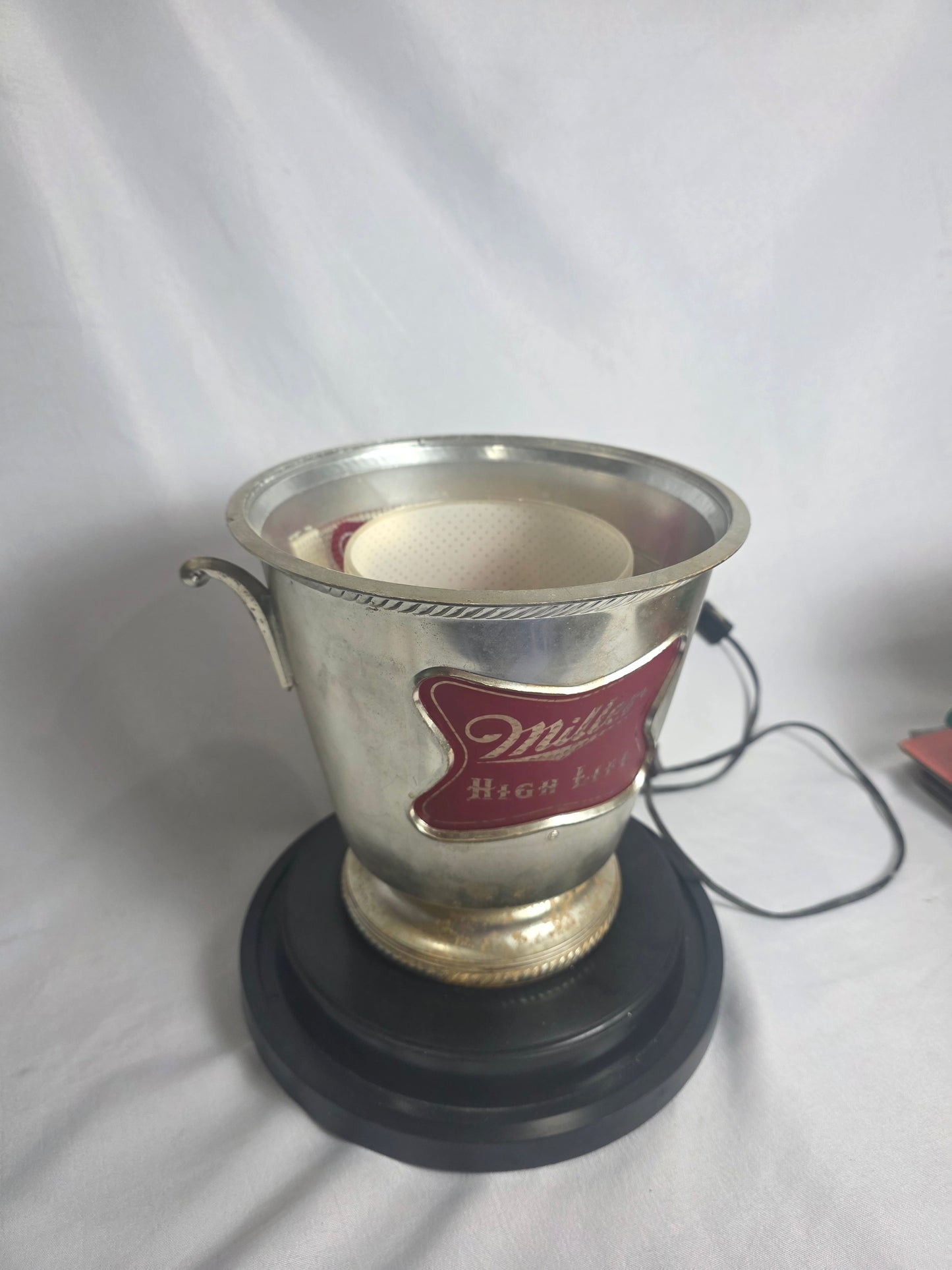 Vtg. MHL Bucket Lamp