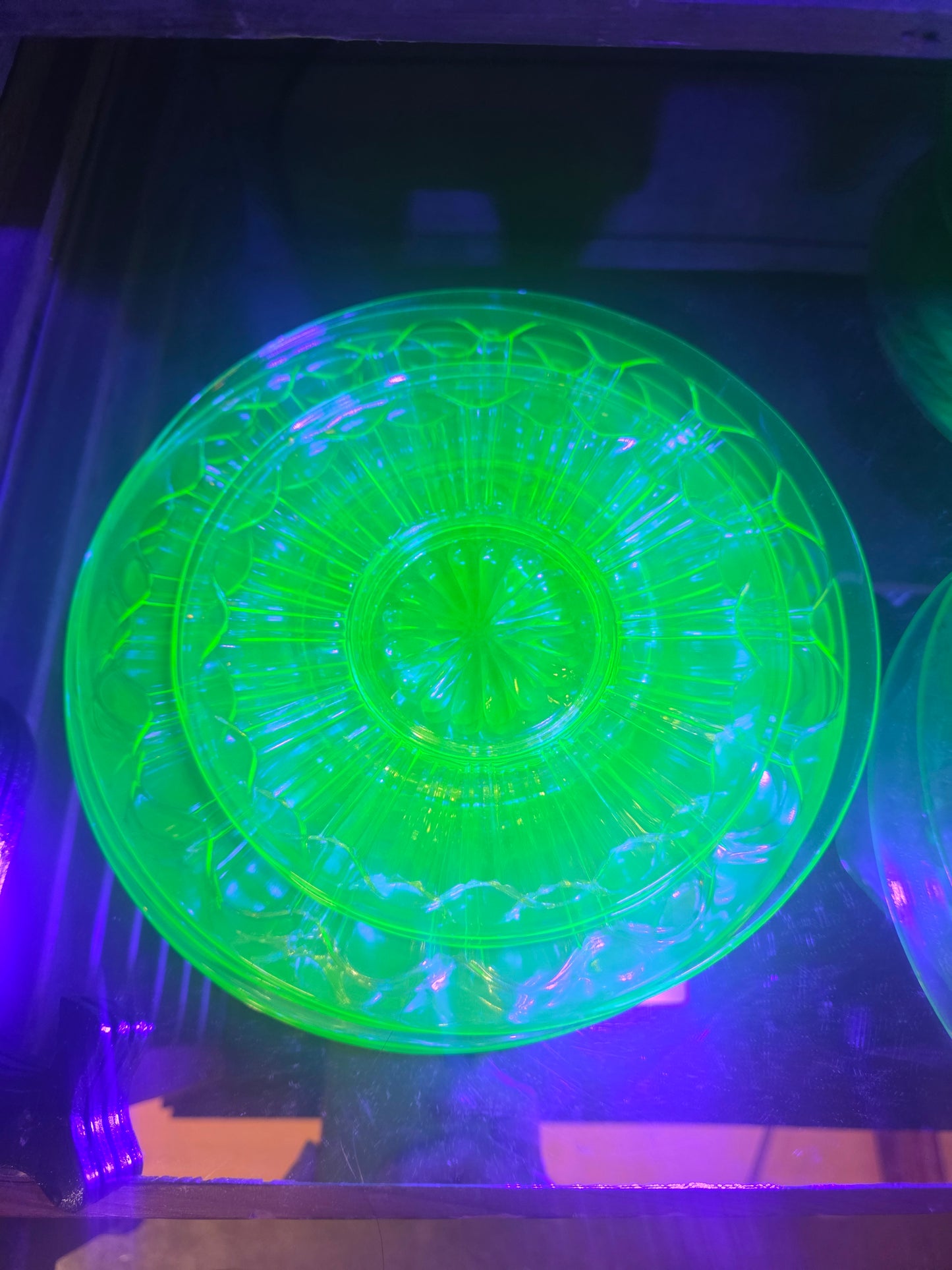 Uranium Glass Set (6) CSRA