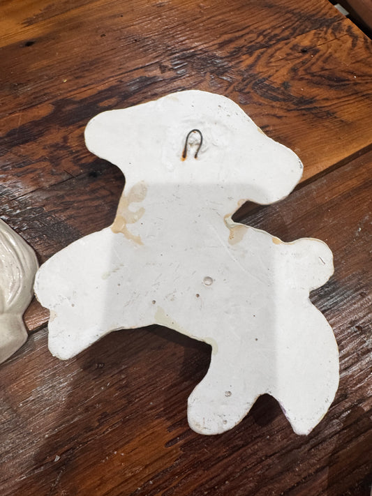 Vtg Chalkware Lamb csbh