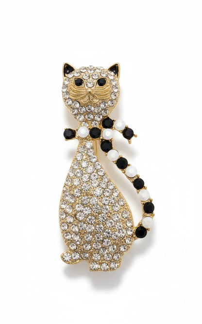 Cat Brooch CSBH