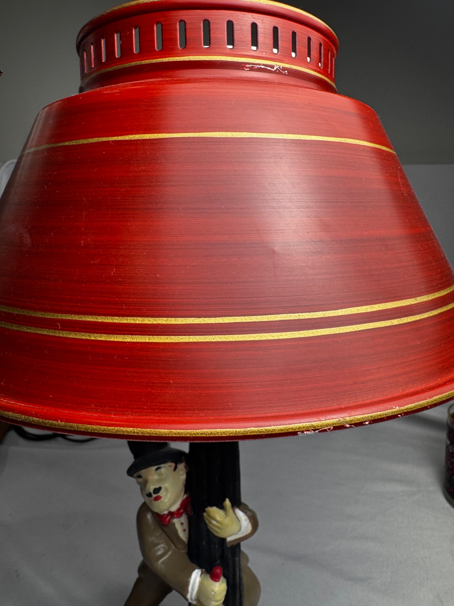 Vtg Charlie Chaplin Lamp CSBH