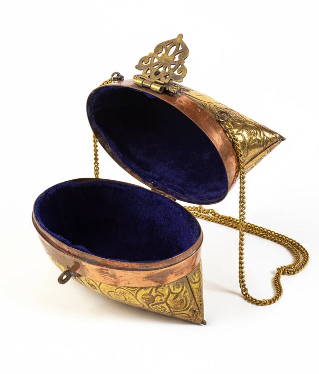 Brass Copper Pillow Purse CSBH