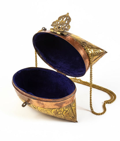 Brass Copper Pillow Purse CSBH