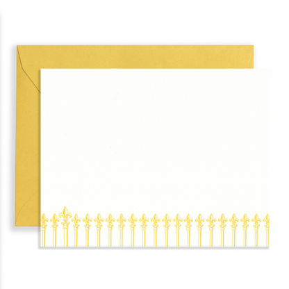 Ironwork Stationery Set: Red