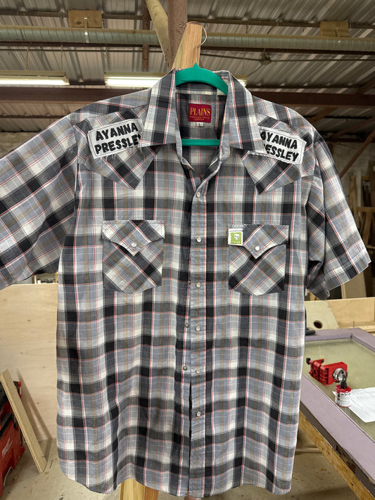 Custom Stitch “Ayanna Presley” Shirt