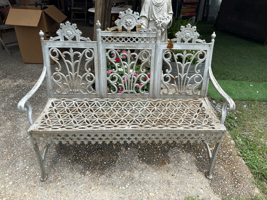 CSRR Victorian Cast Iron Bench