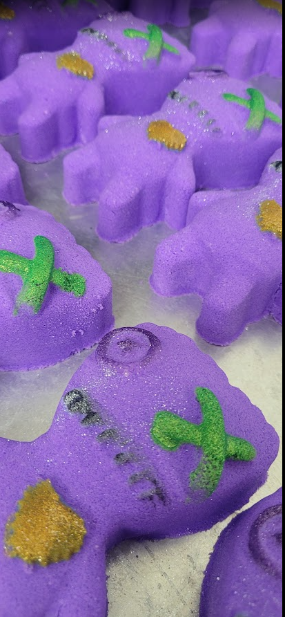 Hand Painted Voodoo Doll Bath Bomb