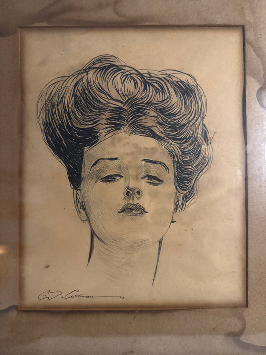 CSRR 1907 “Gibson Girl” Charles Dana Gibson signed