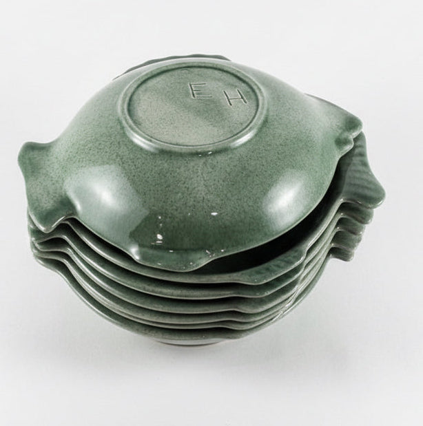 Antique Fish Service Set (16) CSBH