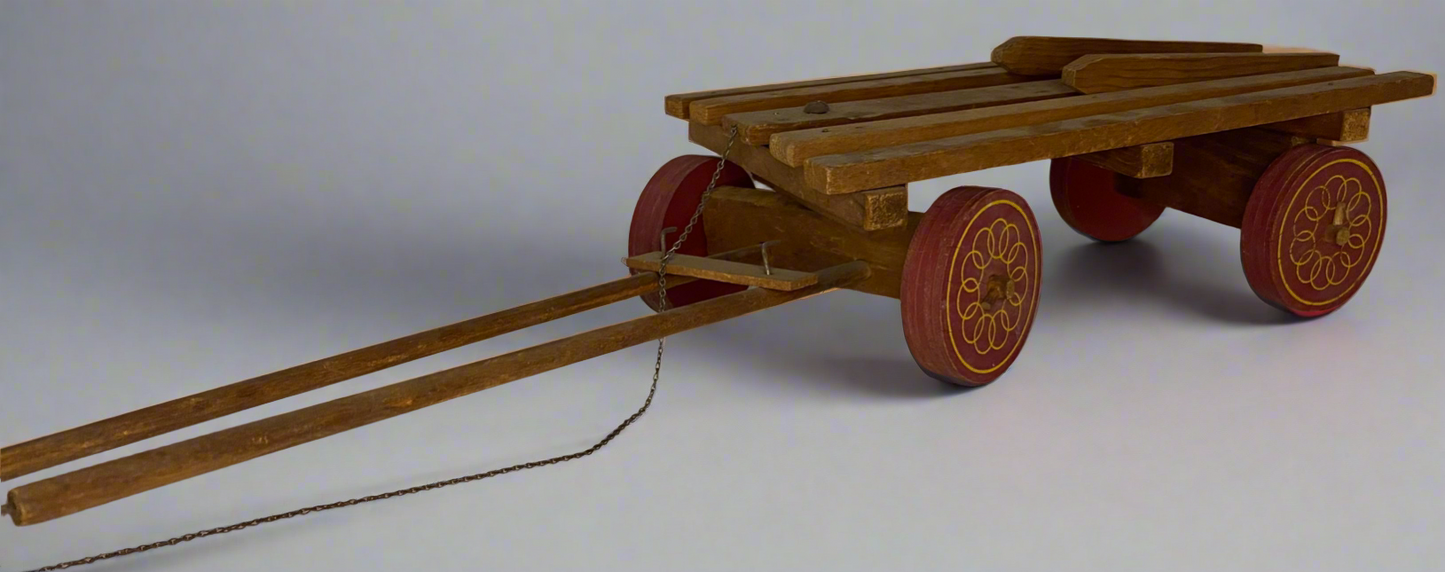 Antique Pull Toy Horse