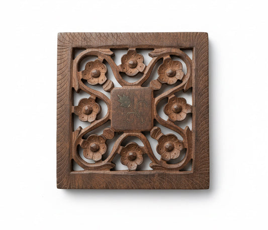 Hand-Carved Trivet CSBH