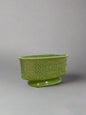 Vintage American Bisque Seafoam Green Planter