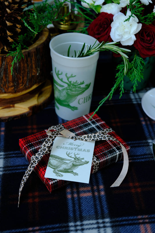 Christmas Gator Gift Tags