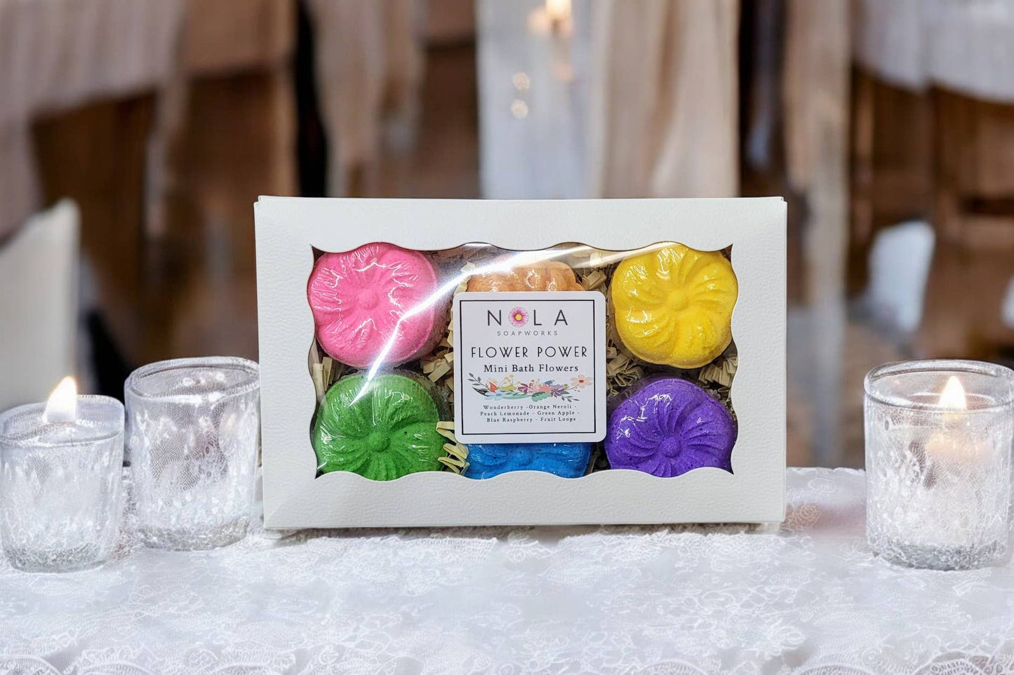 Flower Power  Bath Bombs