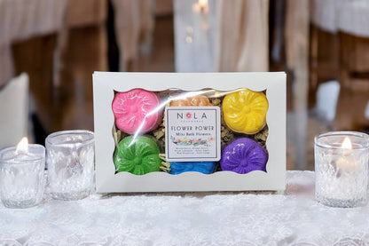 Flower Power  Bath Bombs
