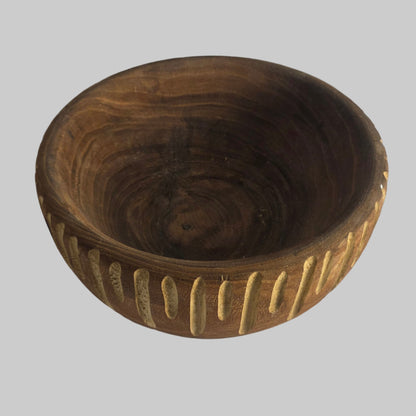 Vtg. Wooden Bowl