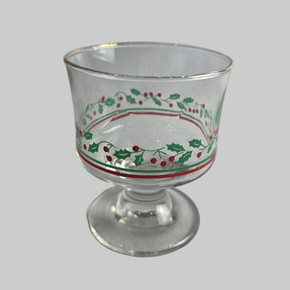 Vtg. Holiday Glass